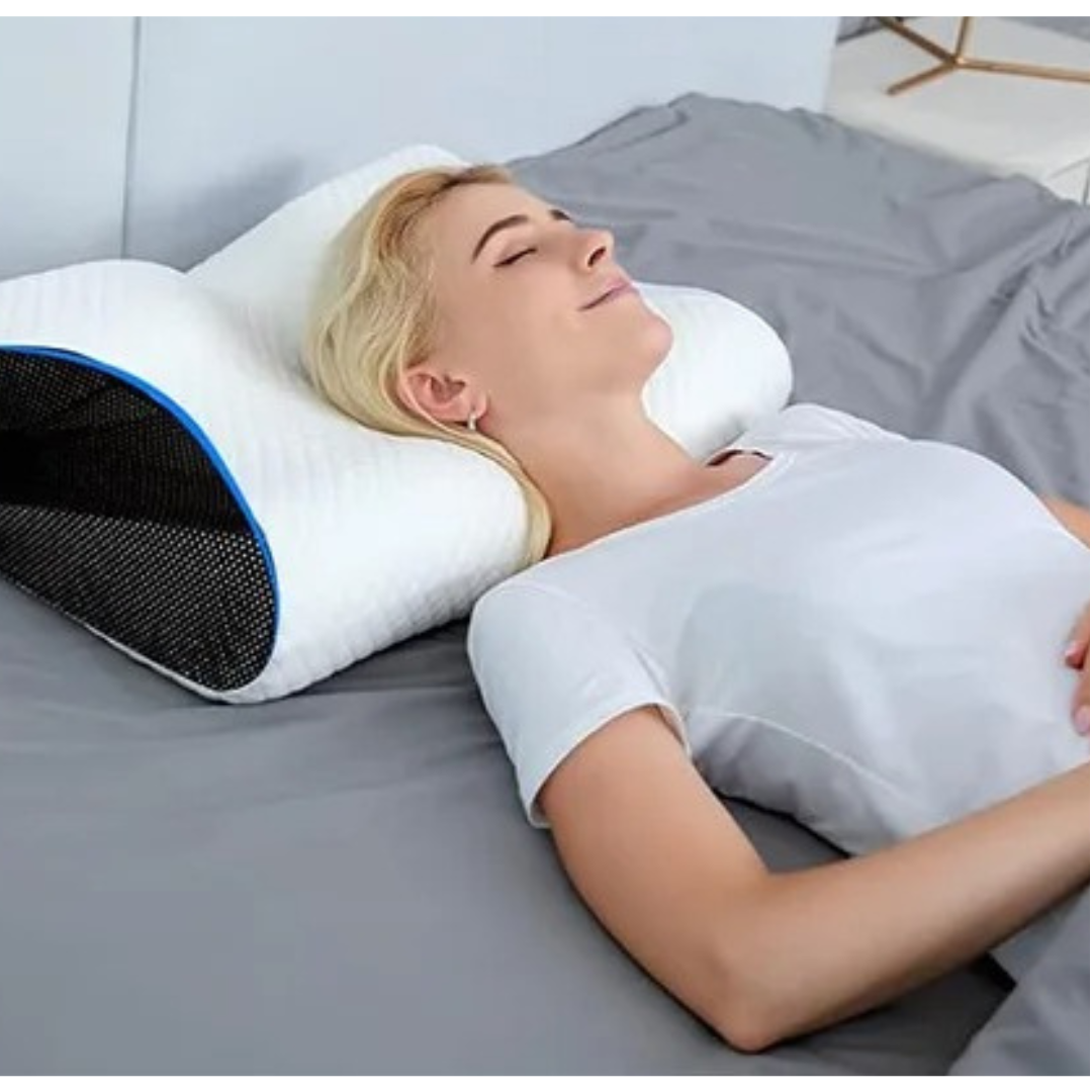 NECKFORM – Konturiertes Memory-Schaum-Schlafkissen