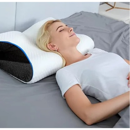 NECKFORM – Konturiertes Memory-Schaum-Schlafkissen