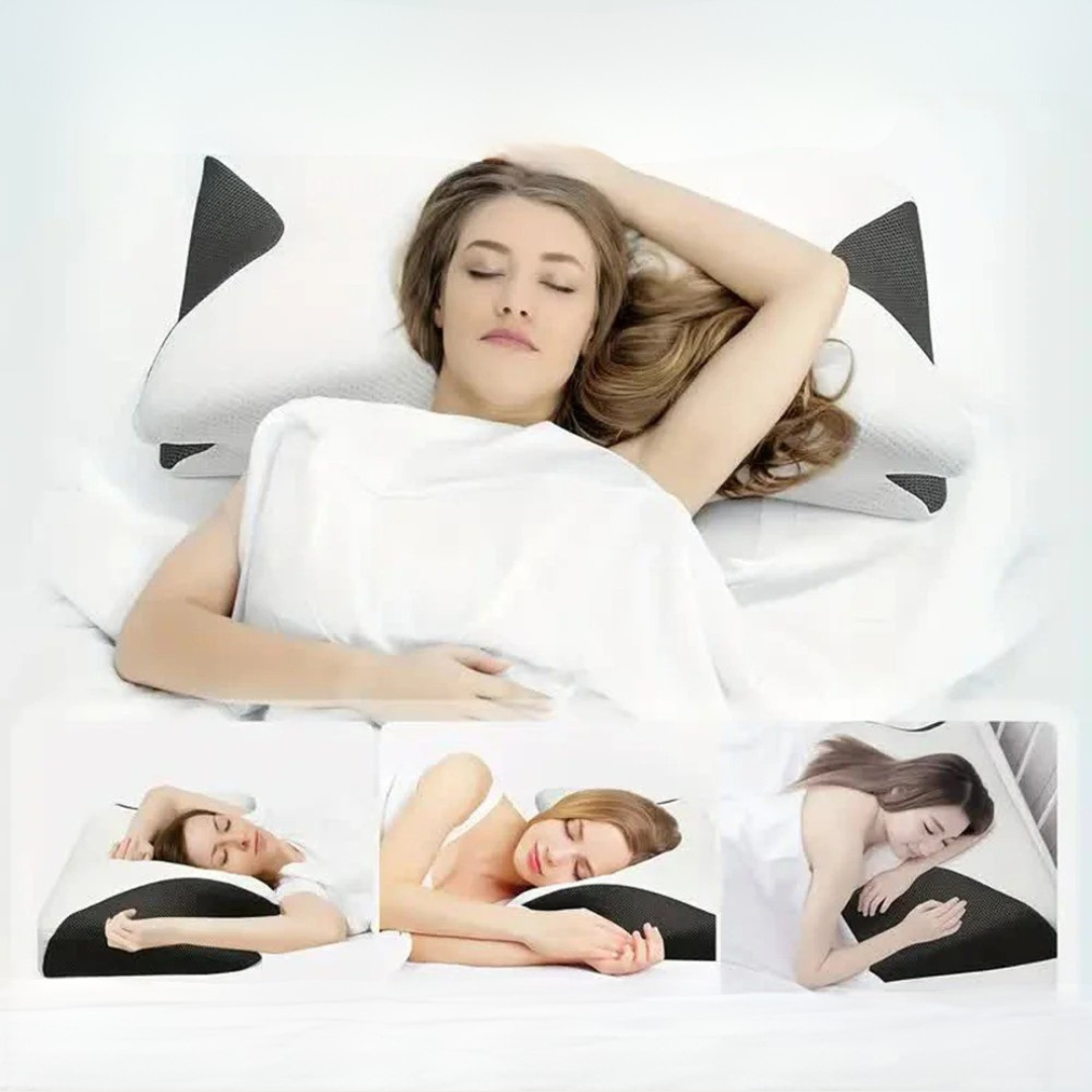 NECKFORM – Konturiertes Memory-Schaum-Schlafkissen